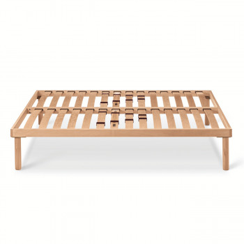 Rete a doghe in legno 160 cm Sintesy Strong, dettaglio struttura