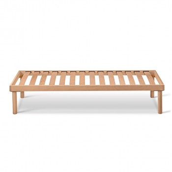 Rete a doghe Sintesy 80 cm con struttura in legno