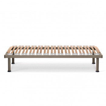 Rete a doghe da 100 cm Tekna, dettaglio del telaio