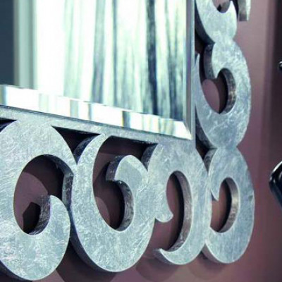 Cornice in foglia argento +20,00€