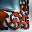 Cornice tinta noce