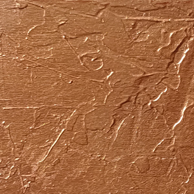 Frontali in foglia rame su base spatolata