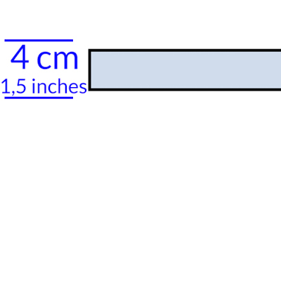 Rete senza gambe altezza 4 cm