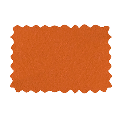 similpelle piuma arancio