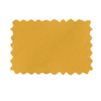 similpelle piuma senape