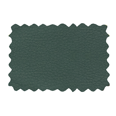 similpelle piuma verde scuro