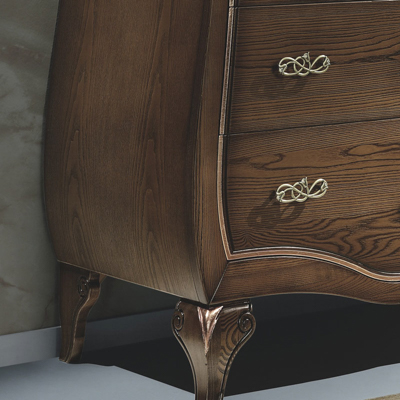 Tinta tabacco scuro semilucido