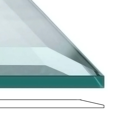 Vetri trasparenti bisellati +35,00€